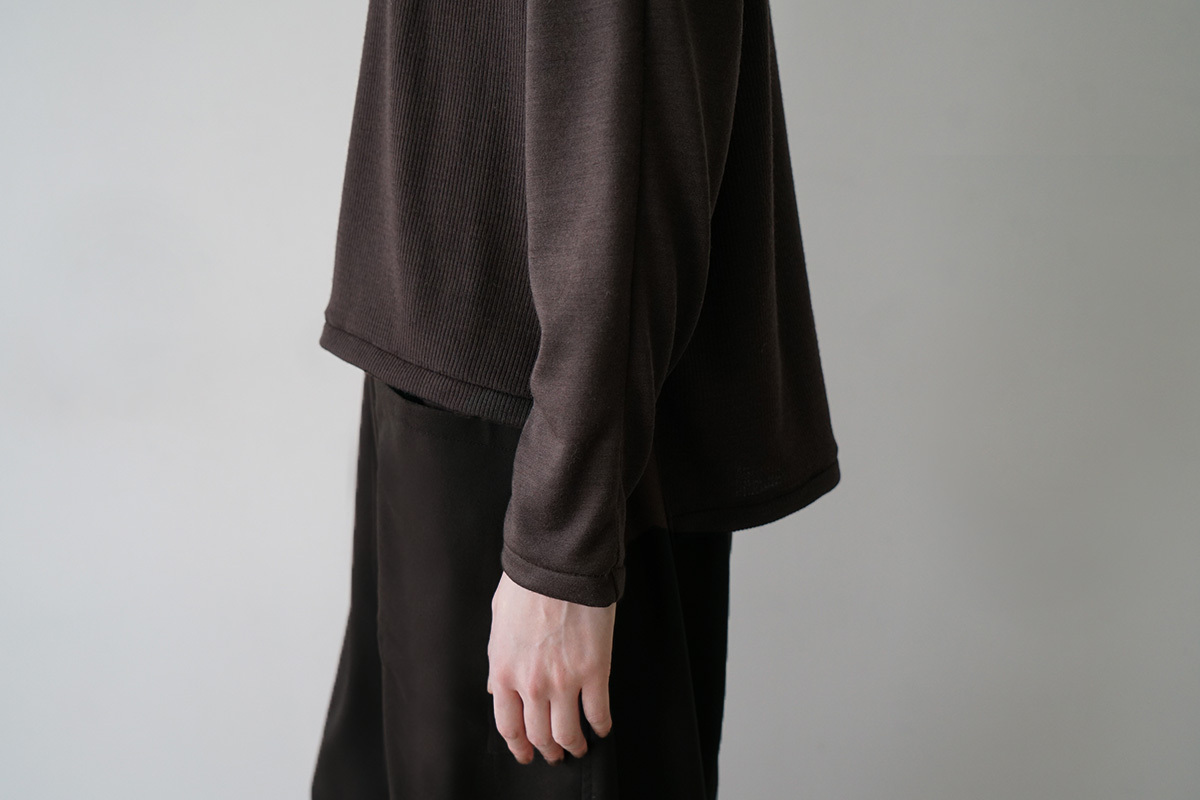 Mochi モチ long sleeve turtle knit ロングスリーブタートルニット