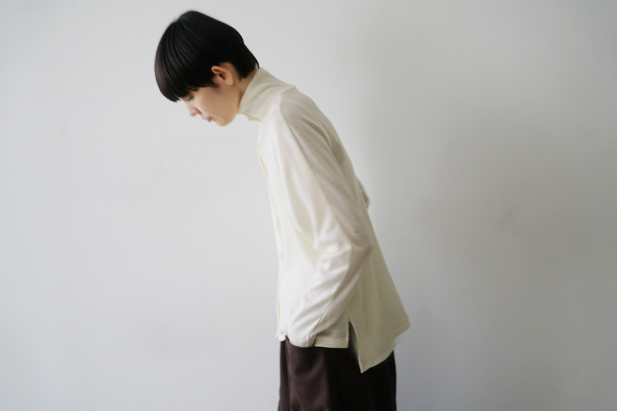 Mochiモチfront lib knit [off white/ma26-kn-01 ]