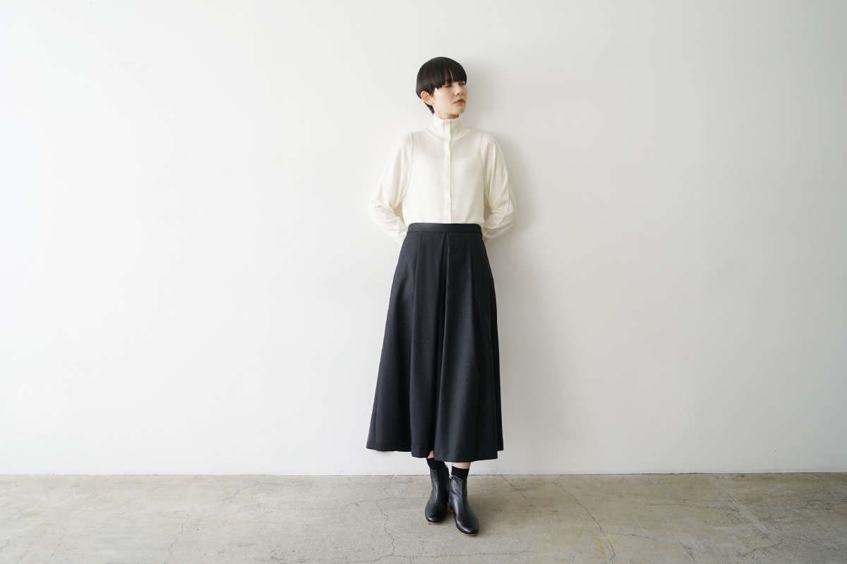Mochiモチfront lib knit [off white/ma26-kn-01 ]