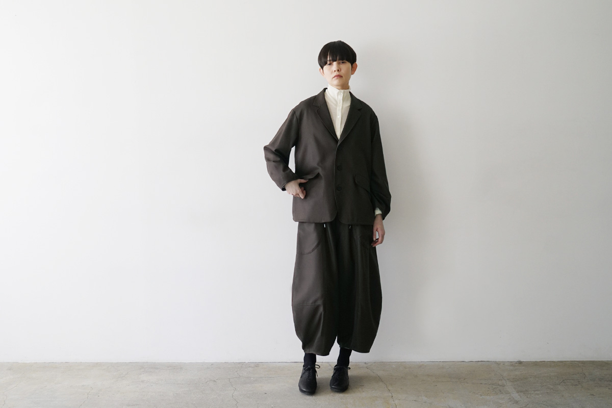 Mochiモチcoach jacket [charcoal gray/ma24-jk-01]