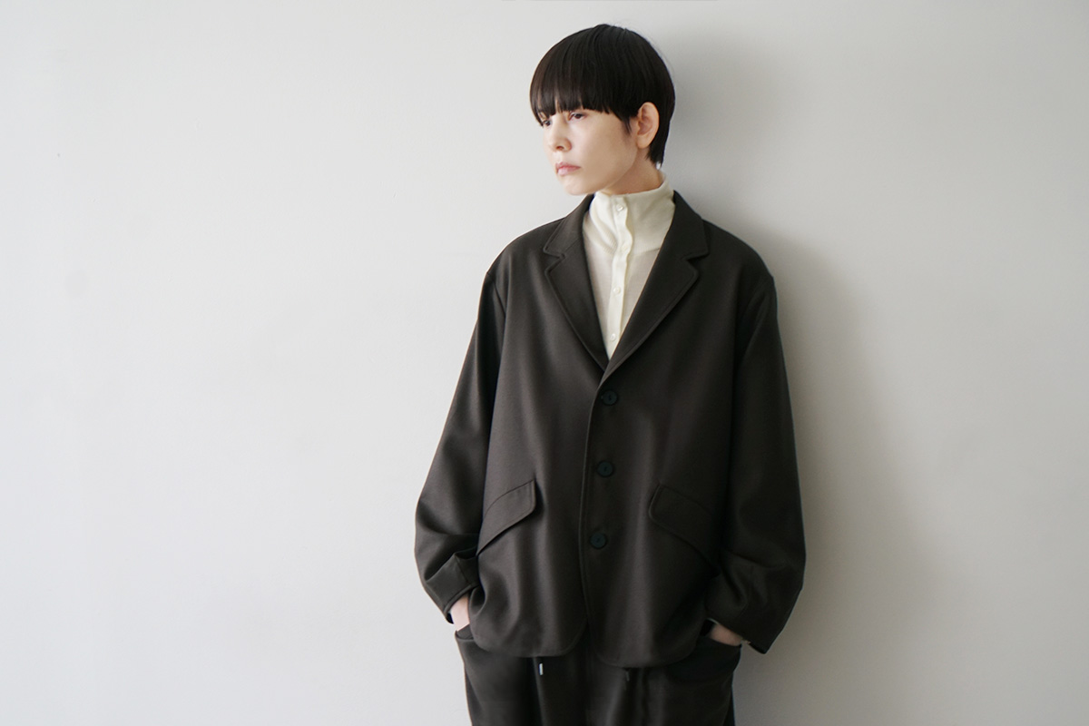 Mochiモチcoach jacket [charcoal gray/ma24-jk-01]