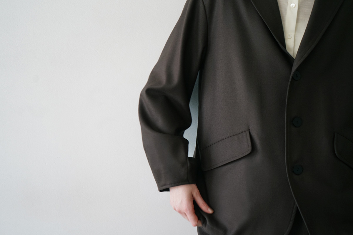 Mochiモチcoach jacket [charcoal gray/ma24-jk-01]