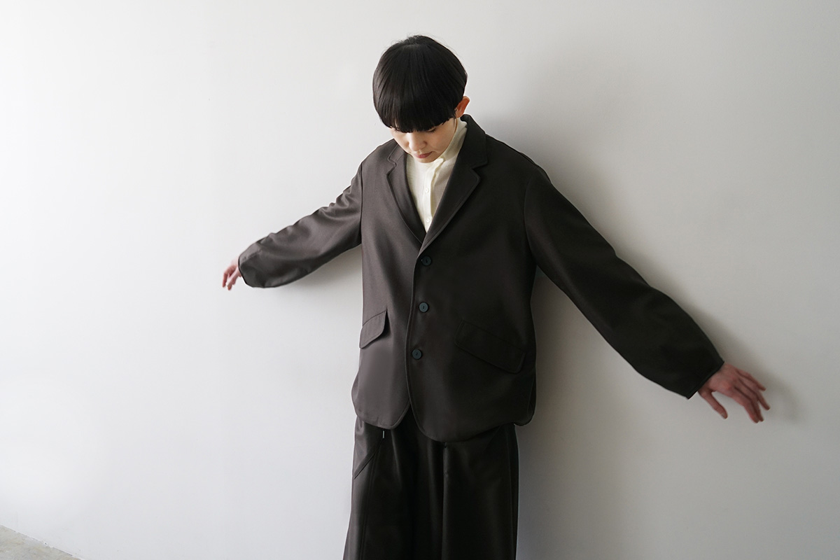 Mochiモチcoach jacket [charcoal gray/ma24-jk-01]