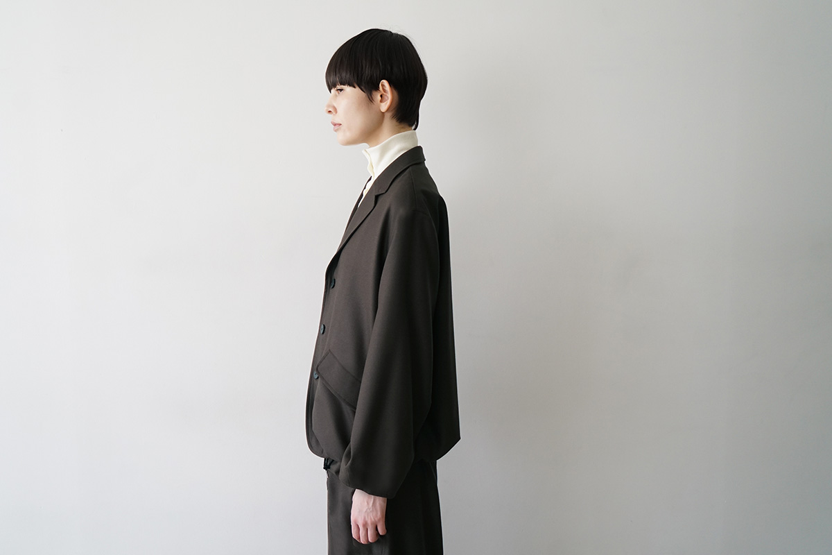 Mochiモチcoach jacket [charcoal gray/ma24-jk-01]