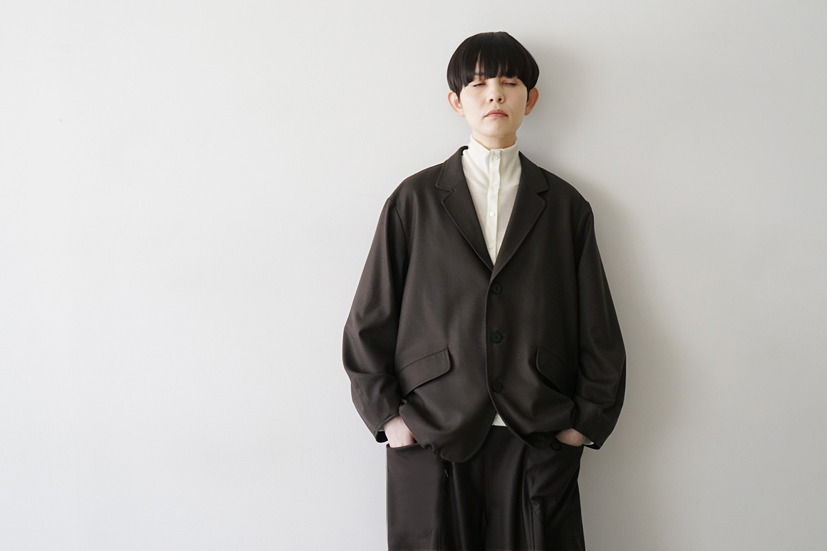 Mochiモチcoach jacket [charcoal gray/ma24-jk-01]