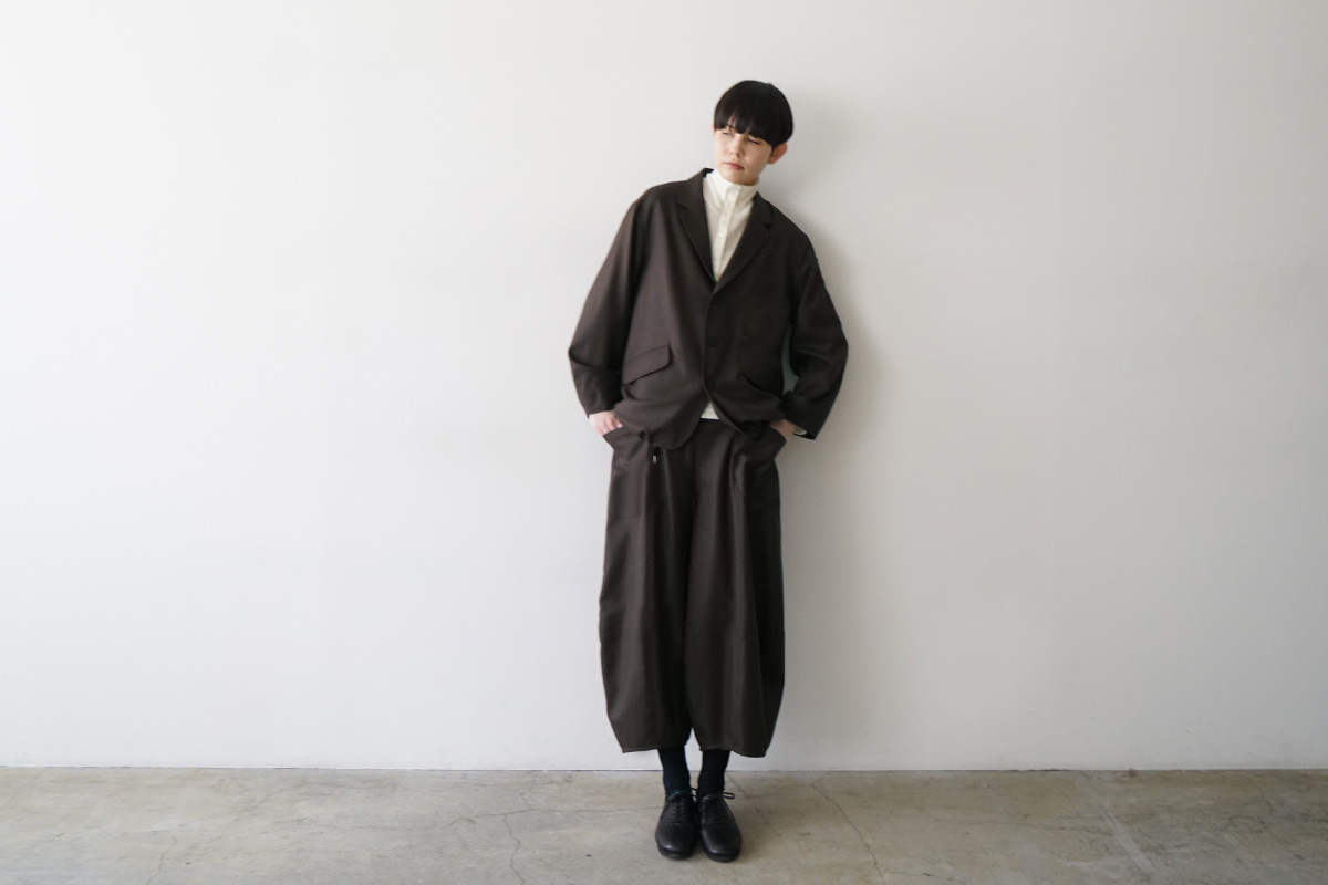 Mochiモチcoach jacket [charcoal gray/ma24-jk-01]