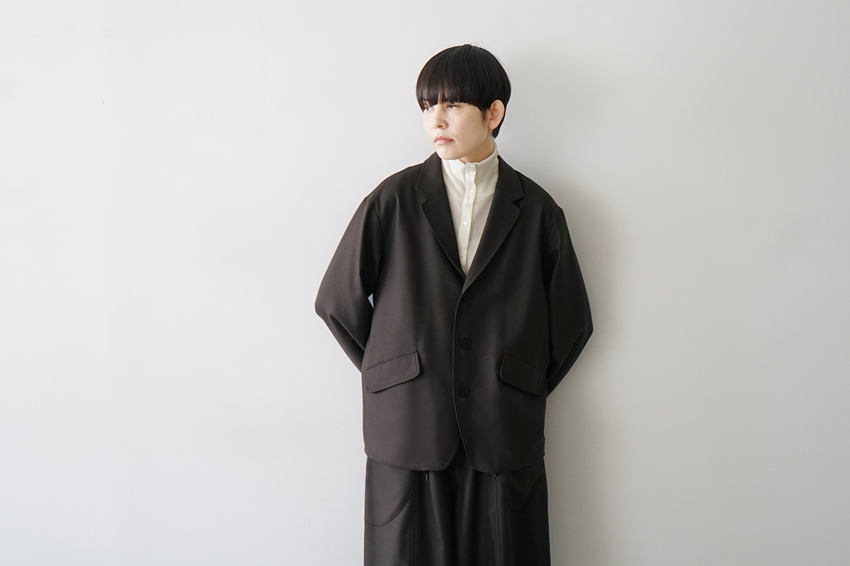 Mochiモチcoach jacket [charcoal gray/ma24-jk-01]