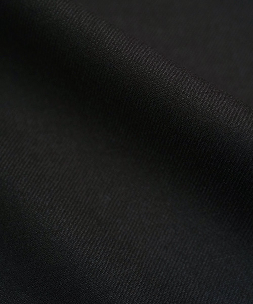 Mochiモチdouble slit shirt [dark mocha/ma25-b-01] 