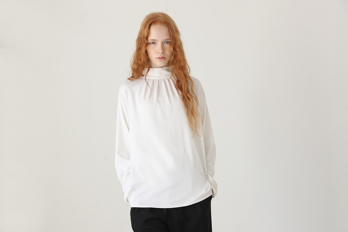 Mochi suvin long sleeved t-shirt [ma-to-01/off white]