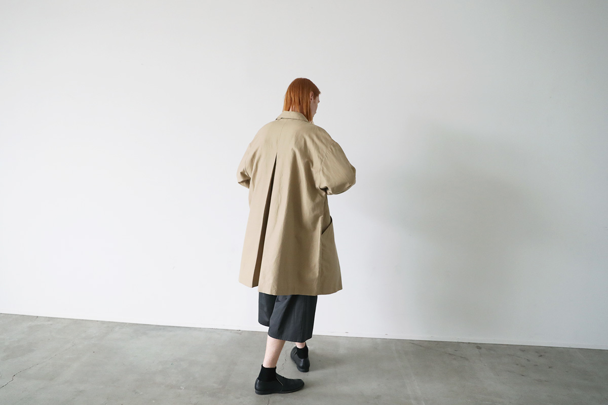 VU ヴウ sten collar coat vu-s23-c19[CAMEL]