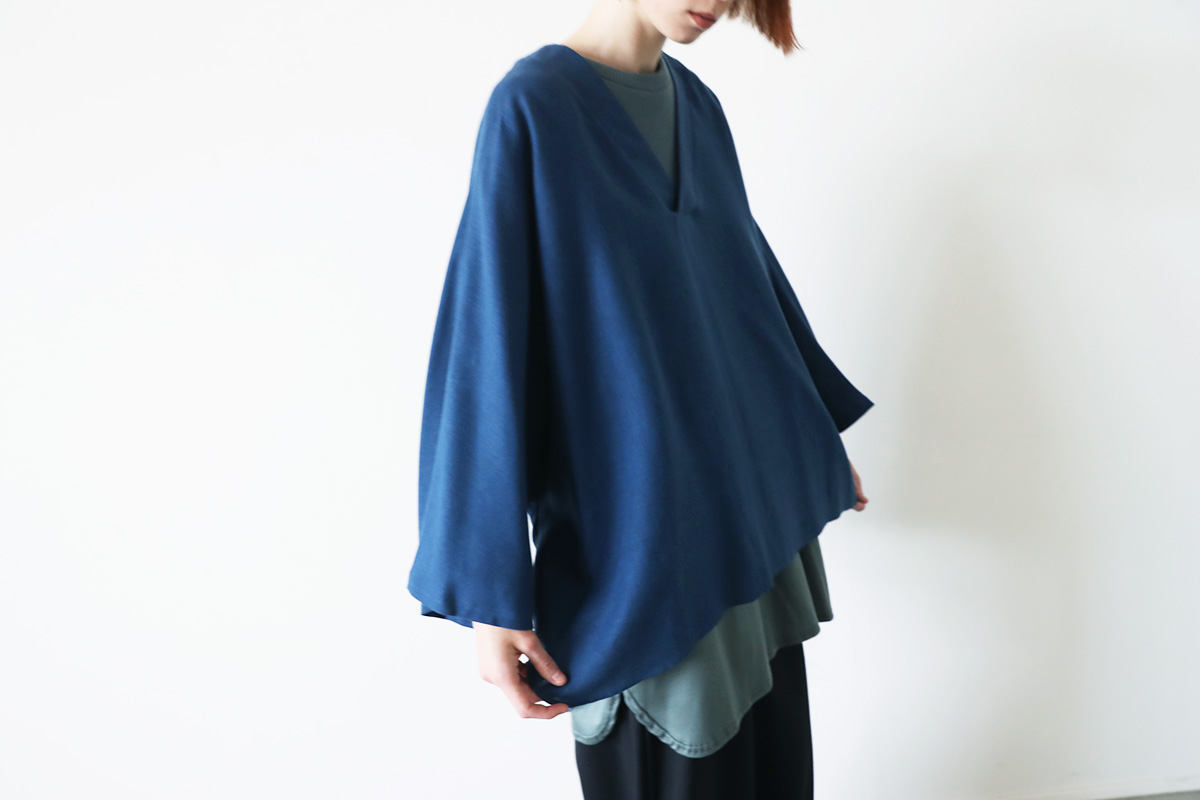 VUy ヴウワイ pullover v shirt vuy-s23-s03[BLUE]