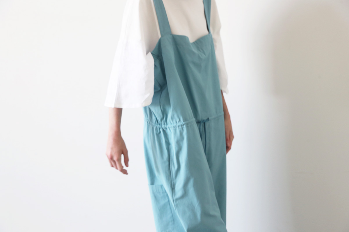 VUy ヴウワイ overall vuy-s23-o01[TURQUOISE]
