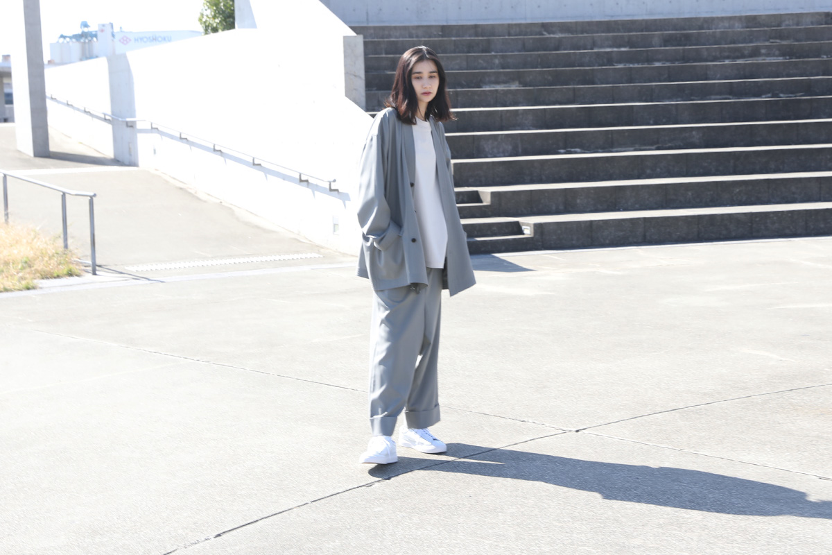 Edwina Hoerl , エドウィナホール, JACKET[SANFTMUT] [04/EH46J-01/grey]_