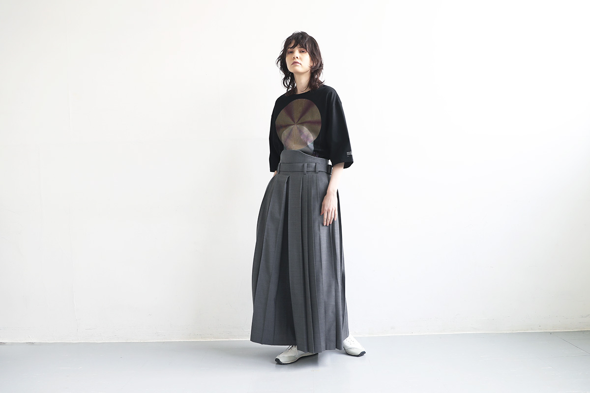 HATRA ハトラ Hak Pleats Pants [BT05-grey]