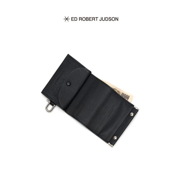 EDROBERTJUDSON エドロバートジャドソン shackle trifold wallet [B01XCD-20/05/black] EDROBERTJUDSON店舗 EDROBERTJUDSON公式 EDROBERTJUDSON財布