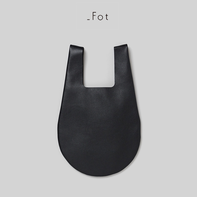 _Fot フォート half circle bag [0605b/black] _Fot 通販 _Fot 店舗 _Fot 公式 