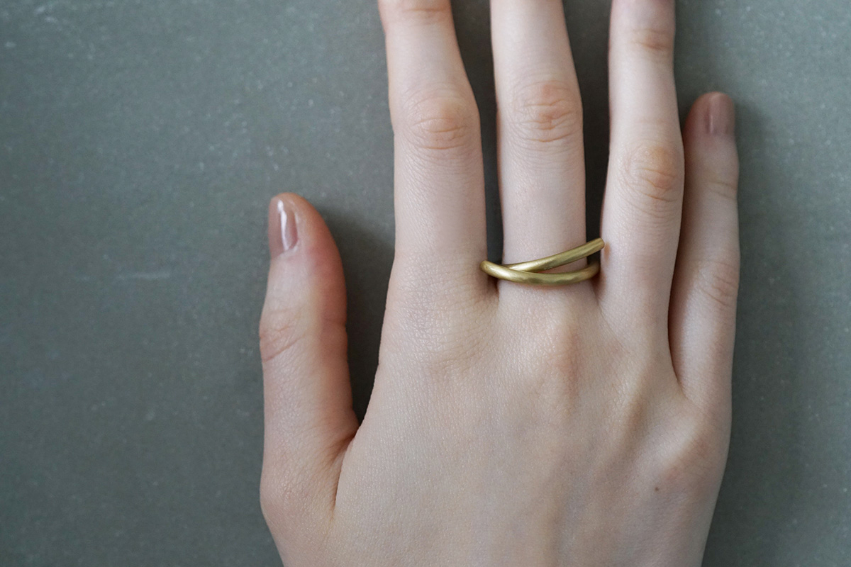 _Fot フォート round wire ring_single [1105a_s/brass] _Fot 通販 _Fot 店舗 _Fot 公式 