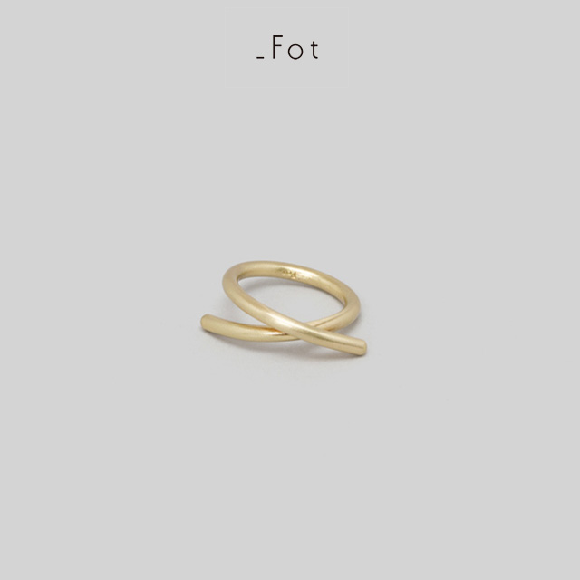 _Fot フォート round wire ring_single [1105a_s/brass] _Fot 通販 _Fot 店舗 _Fot 公式 