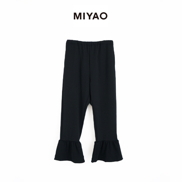 MIYAO ミヤオ PANTS[MZPT-01/1.BLACK×BLACK] MIYAO通販 MIYAO公式 MIYAOブランド
