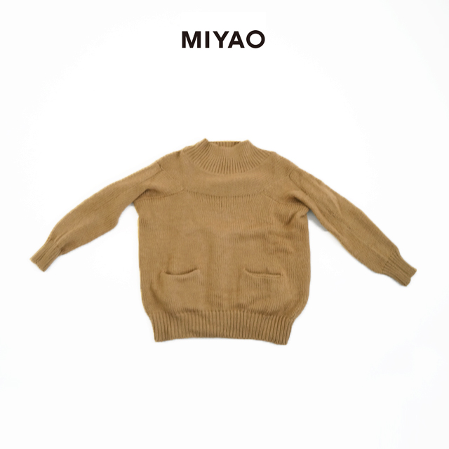 MIYAO ミヤオ SWEATER[MN-N-01/1.CAMEL] MIYAO通販 MIYAO公式 MIYAOブランド