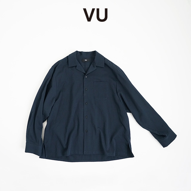 VU ヴウ open shirt vu-a23-s04[BLUE]