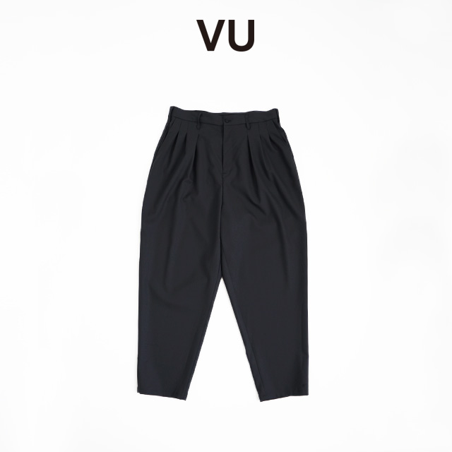 VU ヴウ tapered pants vu-a23-p10[BLACK]