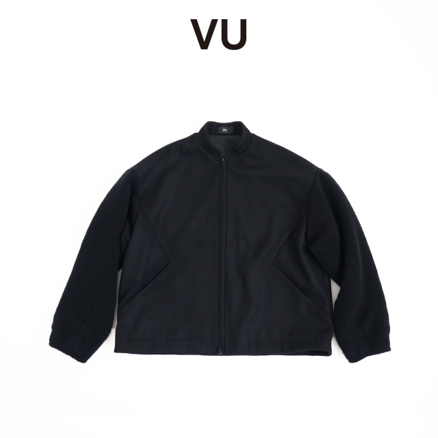 VU ヴウ stand collar bluson vu-a23-b18[BLACK]