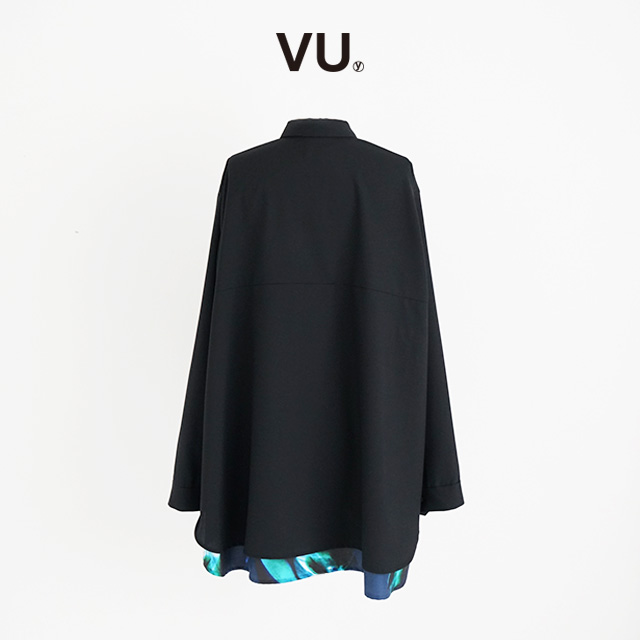 VUy ヴウワイ two slit shirt vuy-a23-s01[BLACK×PAINT]