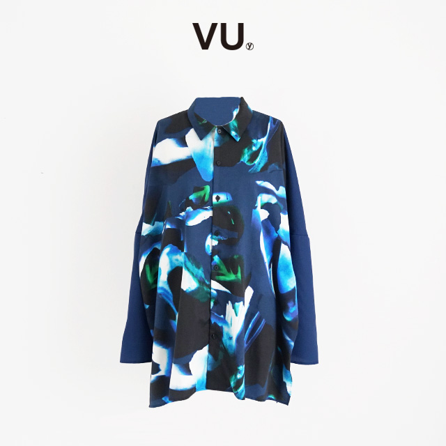 VUy ヴウワイ dolman shirt vuy-a23-s02[BLUE×PAINT]