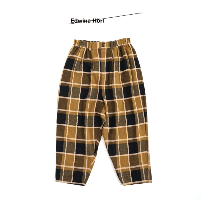 Edwina Hoerl  エドウィナホール 通販 取扱点 公式 店舗 HOSE  HEART AND THE HEARTH [02B/EH47P-03/black×olive×beige]