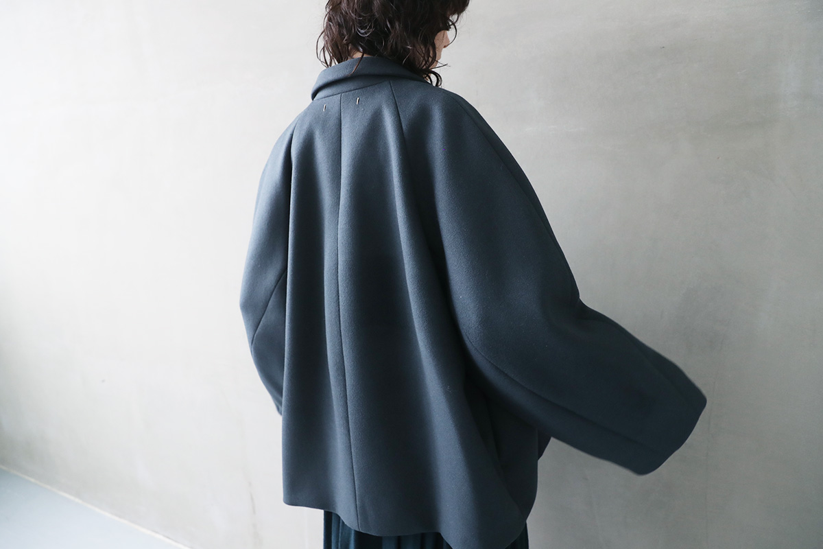 suzuki takayuki スズキタカユキ 通販 ドレス ブラウス スカート パンツ short coat [A241-22/brine blue]