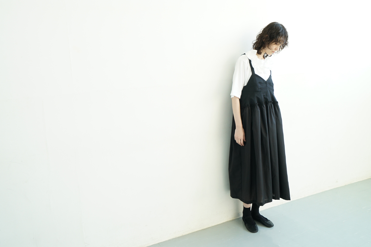 MIYAOミヤオDRESS[MAOP-01/BLACK] ブラックドレス