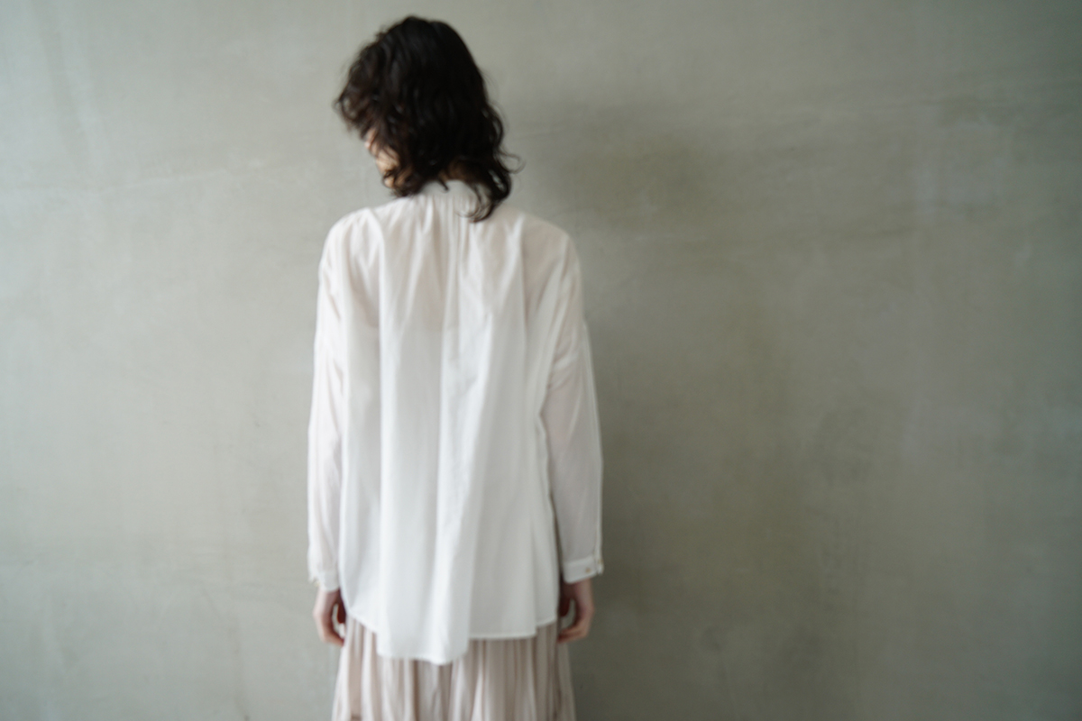 suzuki takayuki スズキタカユキ khadi shirt II [T001-14-2/off white 