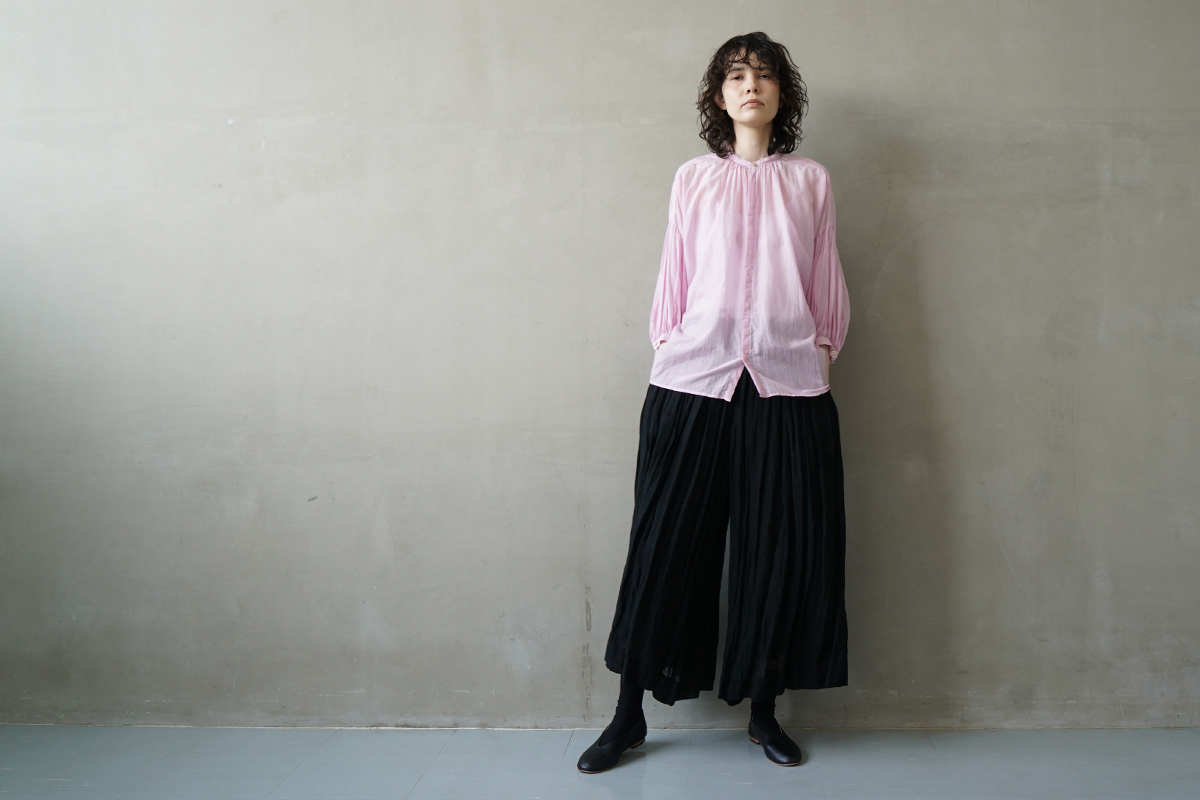 suzuki takayuki スズキタカユキ culotte pants[S241-38/black 