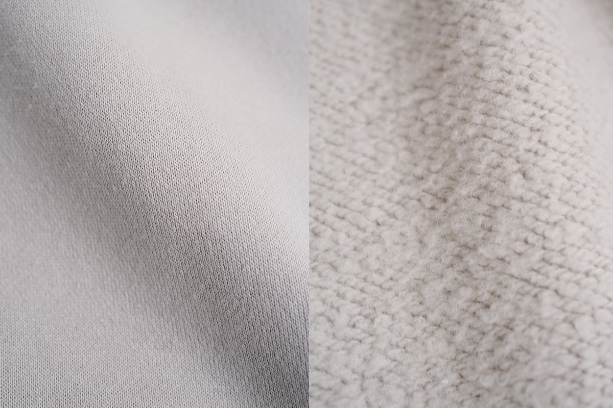 VU ヴウ sweat coach jacket [PALE GRAY] vum-jk-02