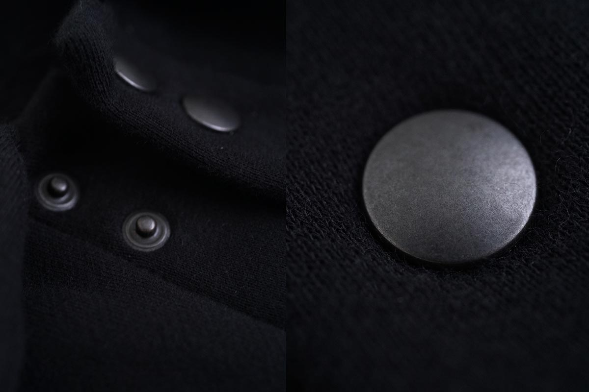 VU ヴウ sweat coach jacket [BLACK] vum-jk-02
