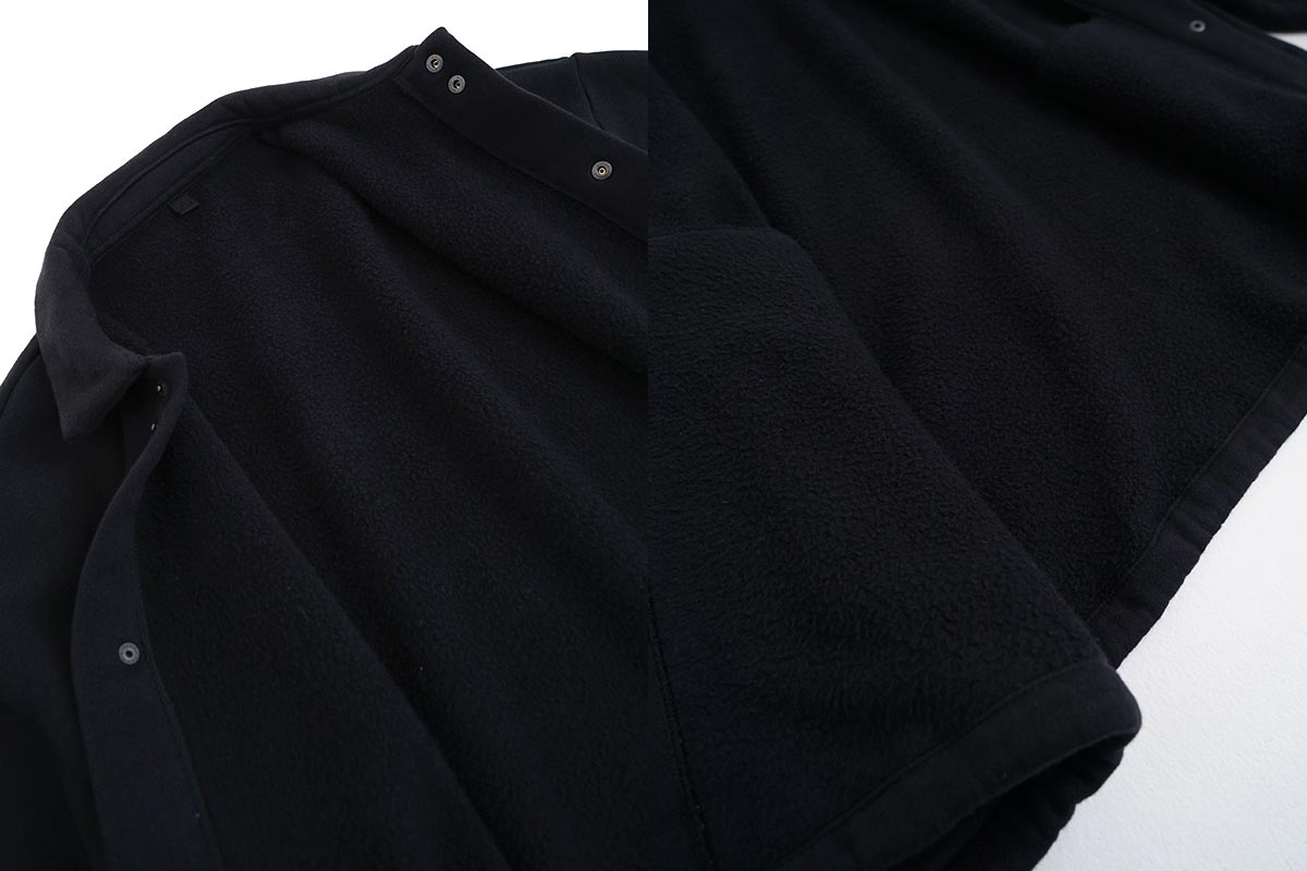 VU ヴウ sweat coach jacket [BLACK] vum-jk-02