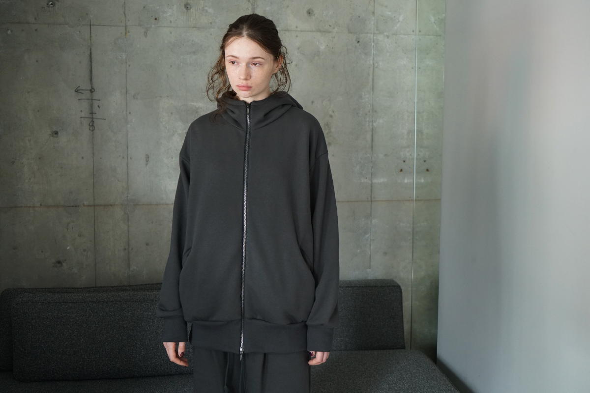 VU ヴウ zip hoody [GRAHITE] vum-ho-01