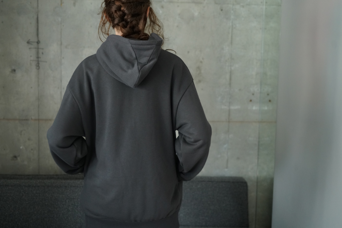 VU ヴウ zip hoody [GRAHITE] vum-ho-01