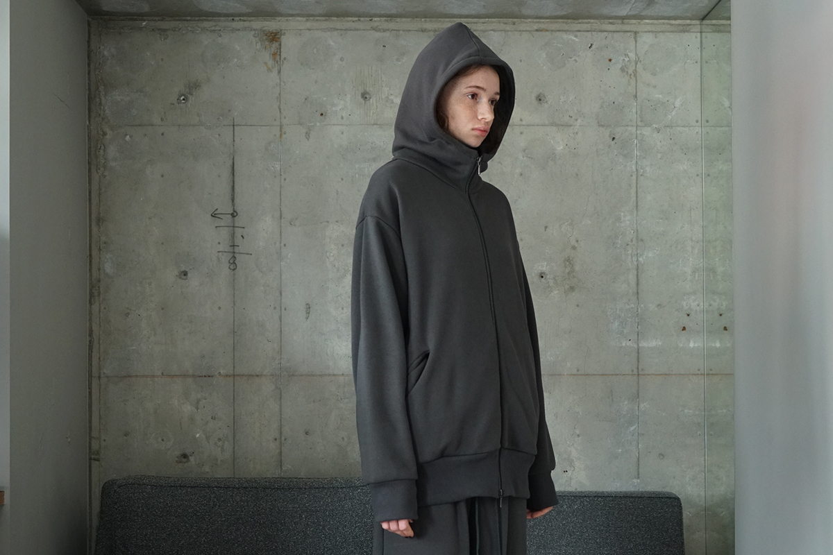VU ヴウ zip hoody [GRAHITE] vum-ho-01