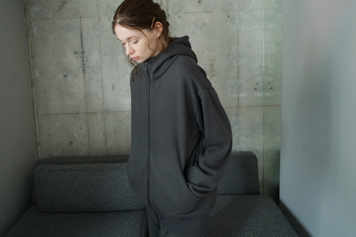 VU ヴウ zip hoody [GRAHITE] vum-ho-01