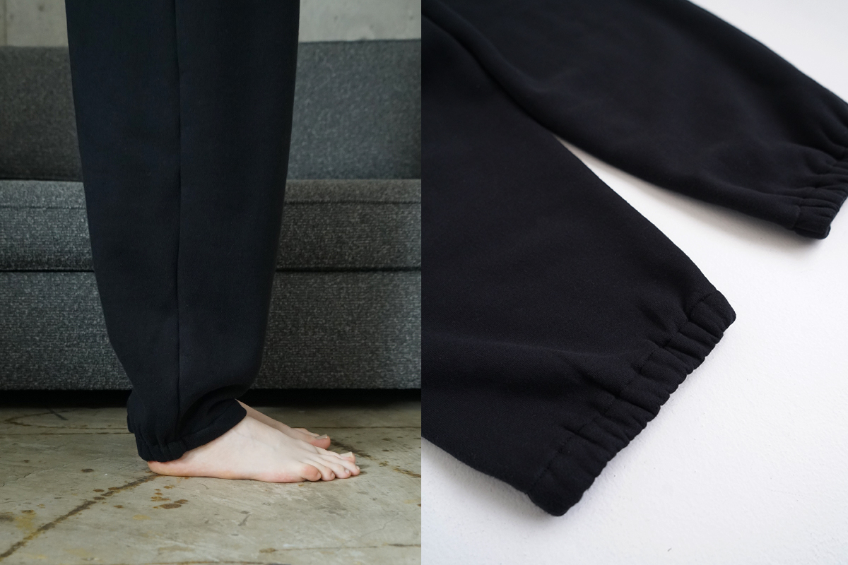 VU ヴウ sweat easy pants [BLACK] vum-pt-05