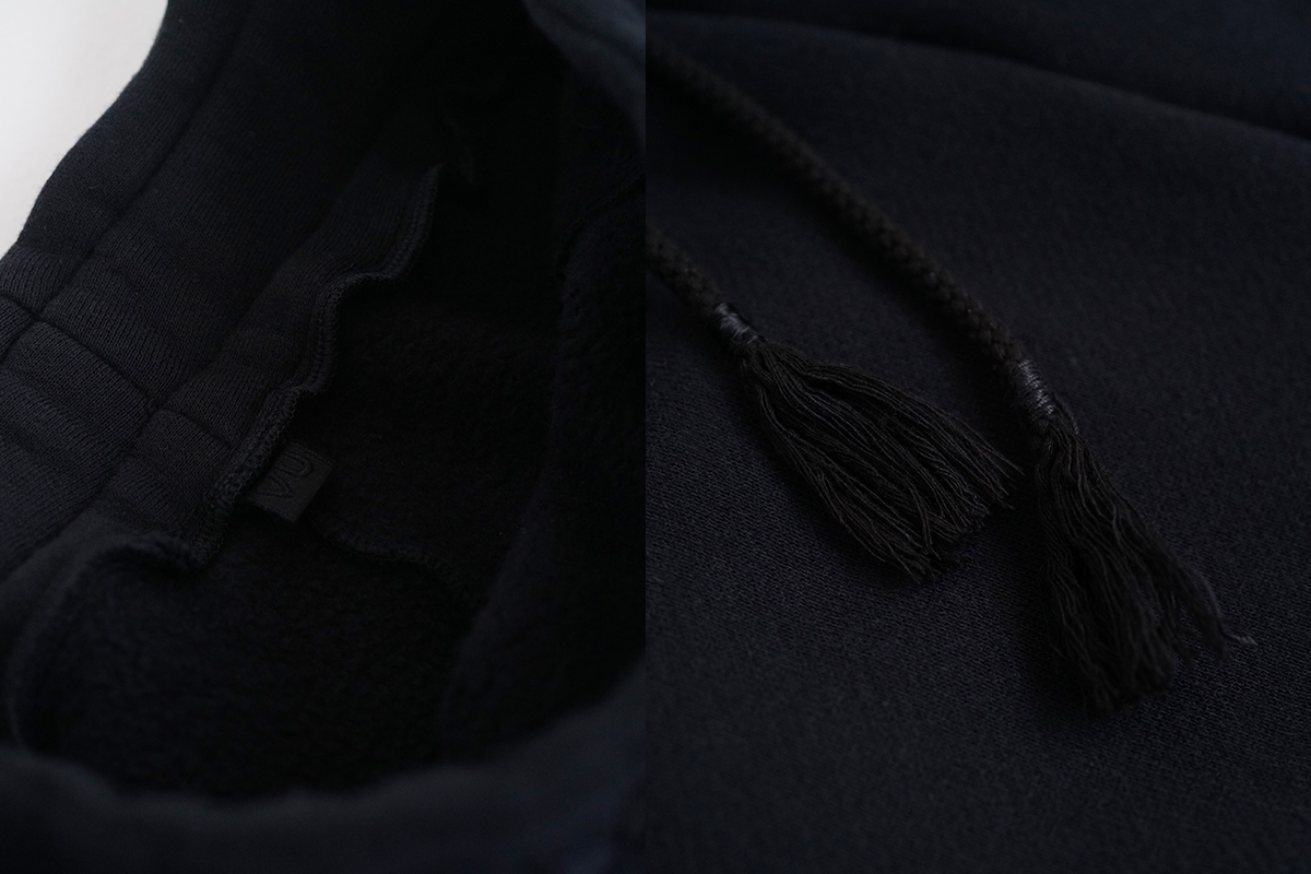 VU ヴウ sweat easy pants [BLACK] vum-pt-05