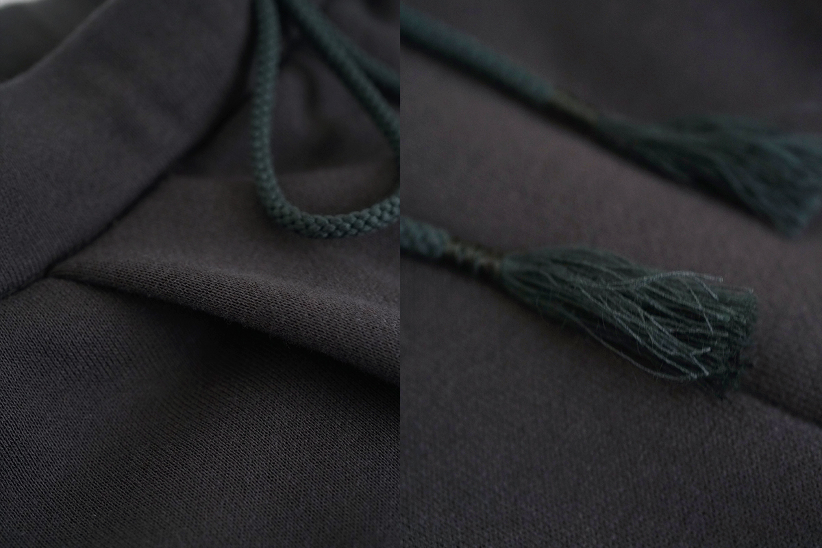 VU ヴウ sweat wide pants [GRAHITE] vum-pt-06