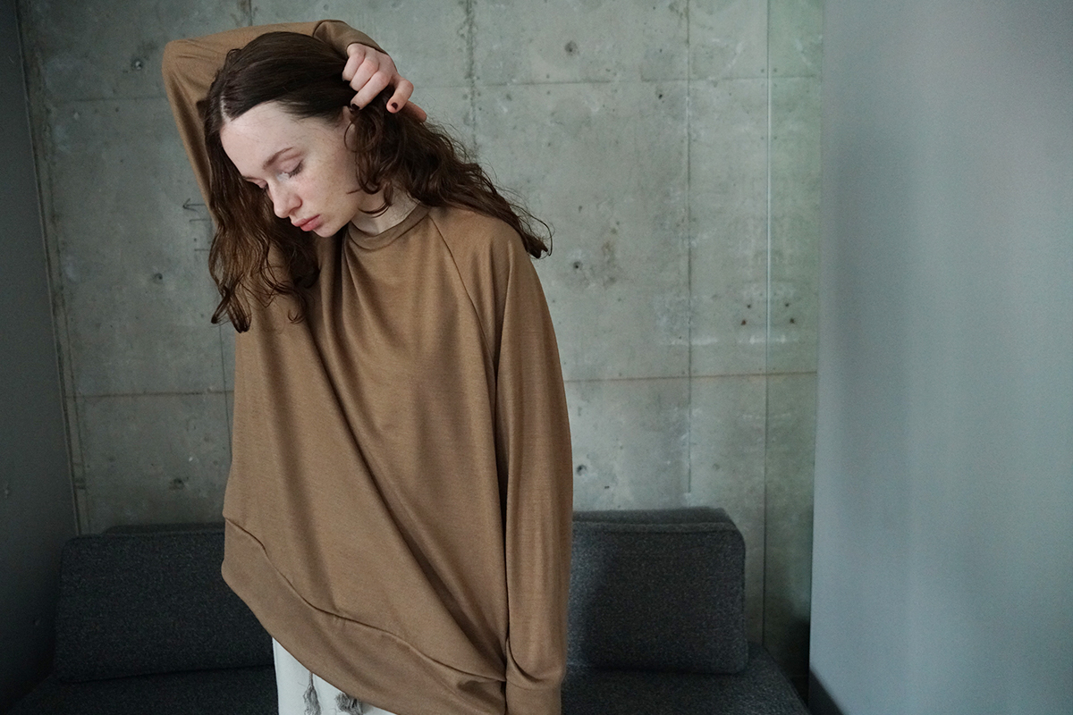 VU ヴウ basic long knit [MOCA] vum-kn01
