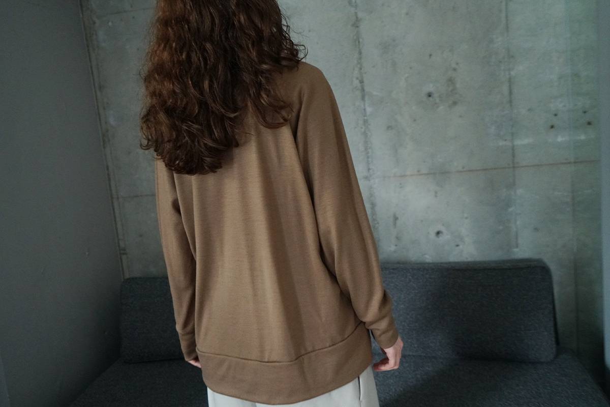 VU ヴウ basic long knit [MOCA] vum-kn01