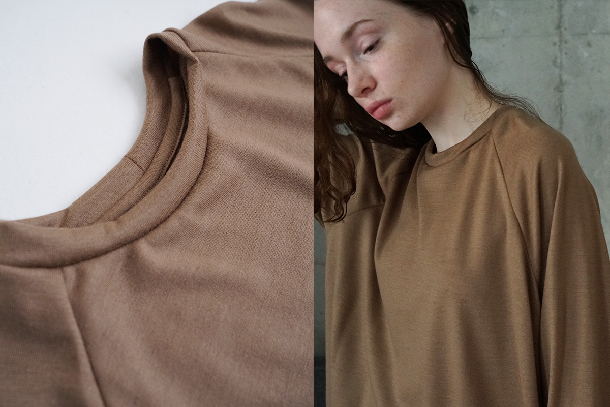 VU ヴウ basic long knit [MOCA] vum-kn01