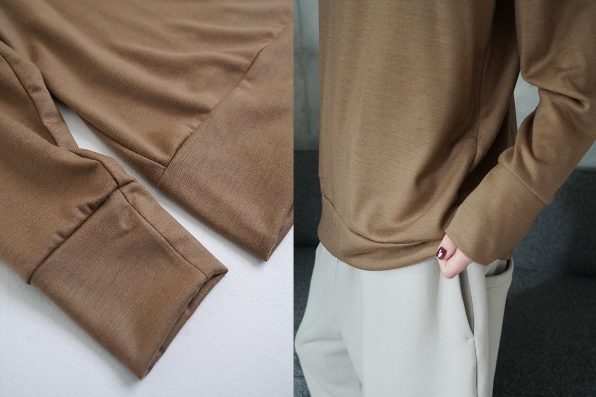 VU ヴウ basic long knit [MOCA] vum-kn01