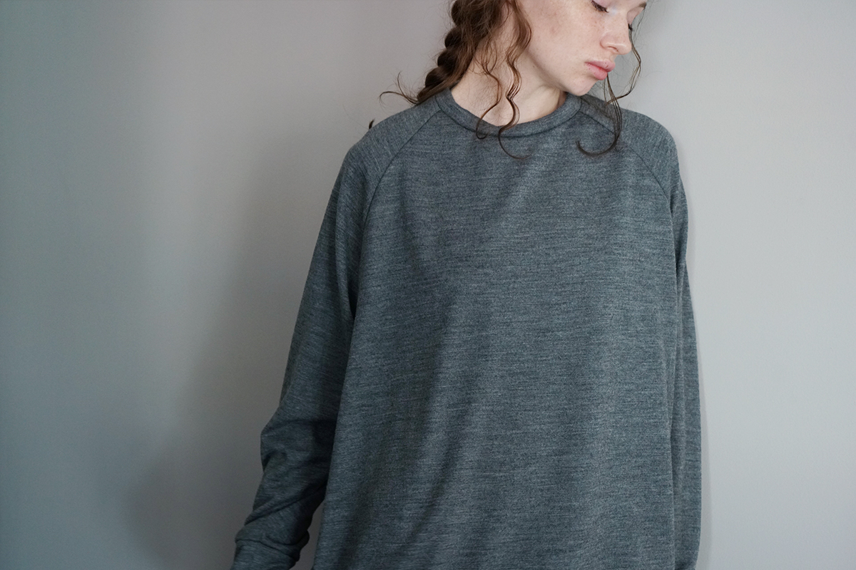 VU ヴウ basic long knit [MOCA] vum-kn01
