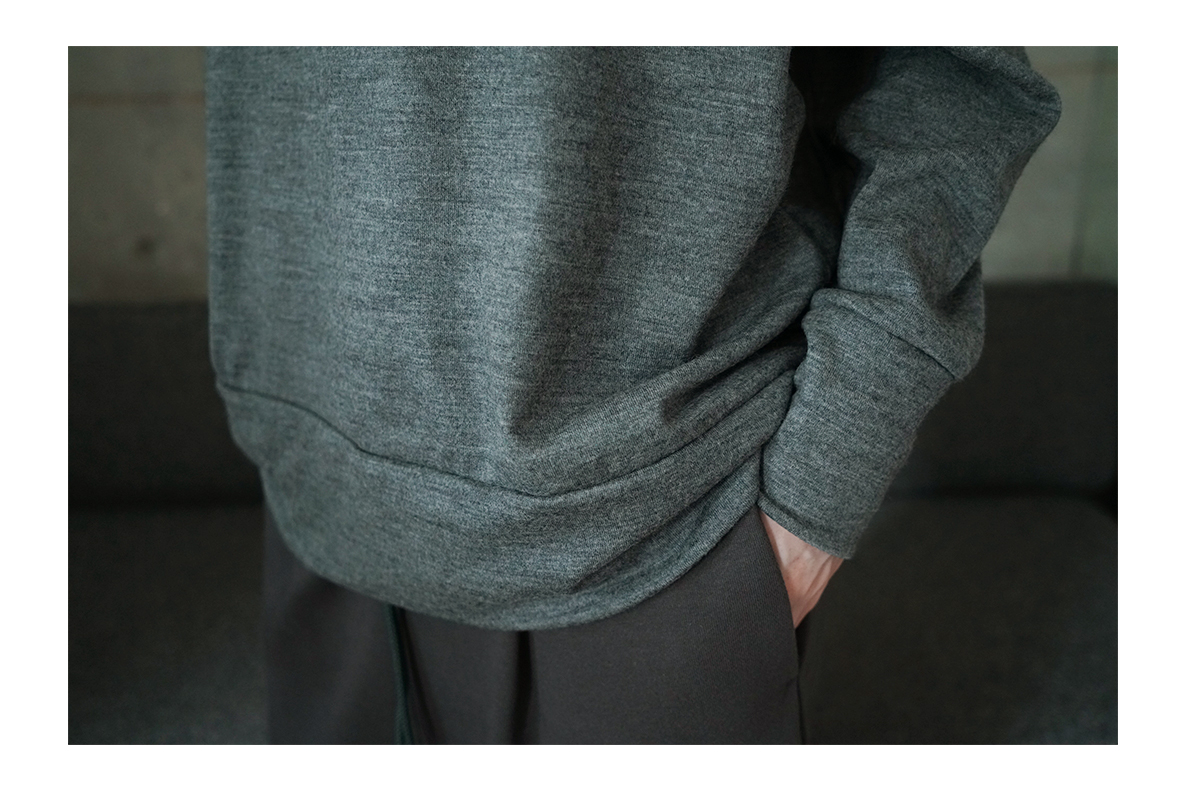 VU ヴウ basic long knit [MOCA] vum-kn01
